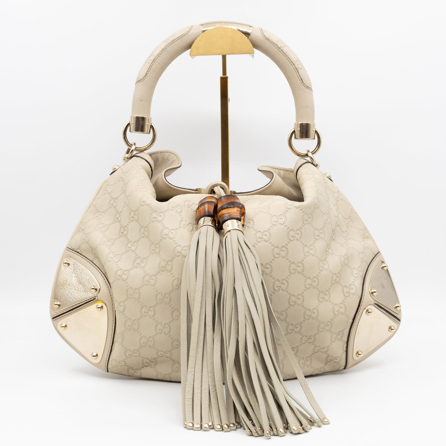 Gucci Leather Top Handle Crossbody