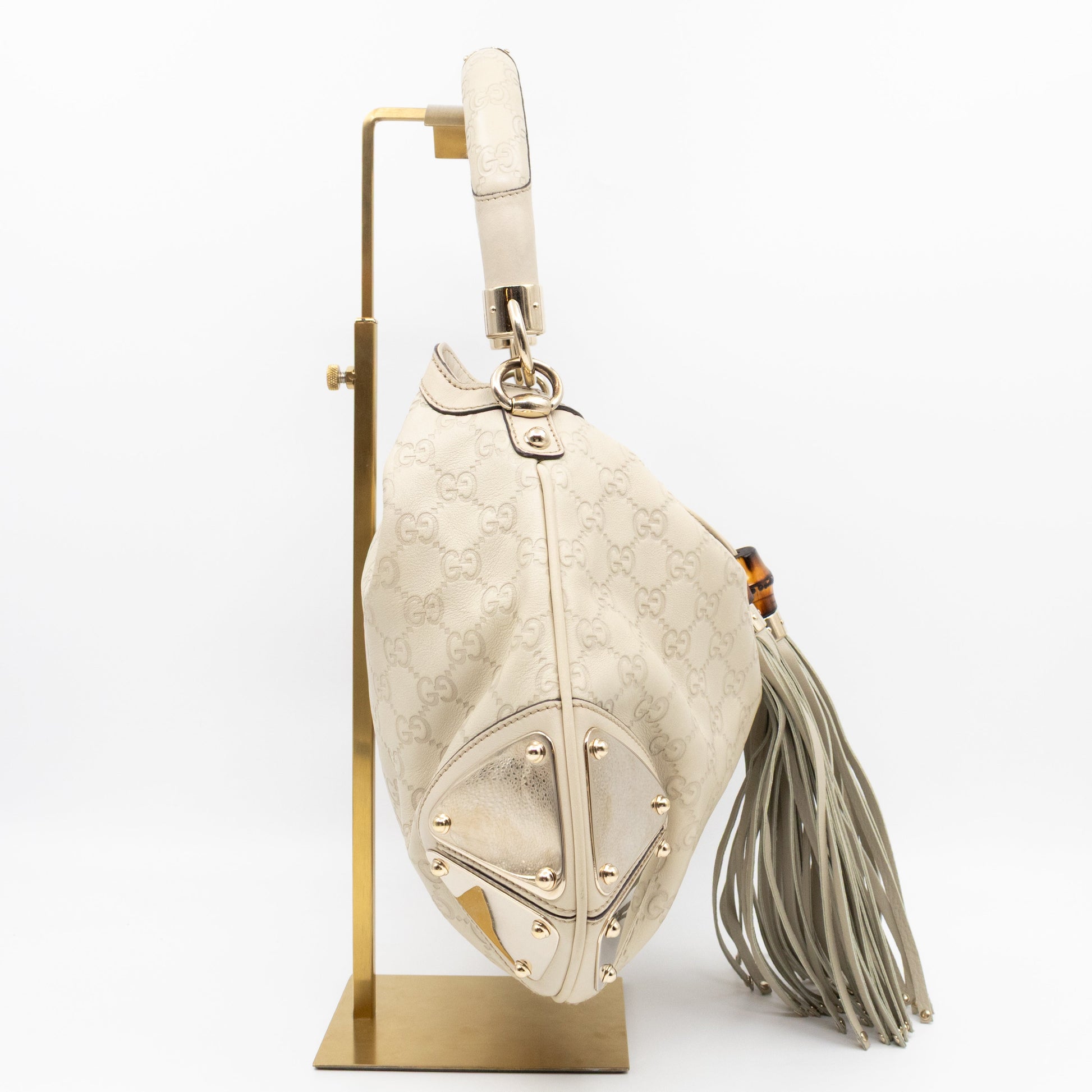 Gucci Leather Top Handle Crossbody