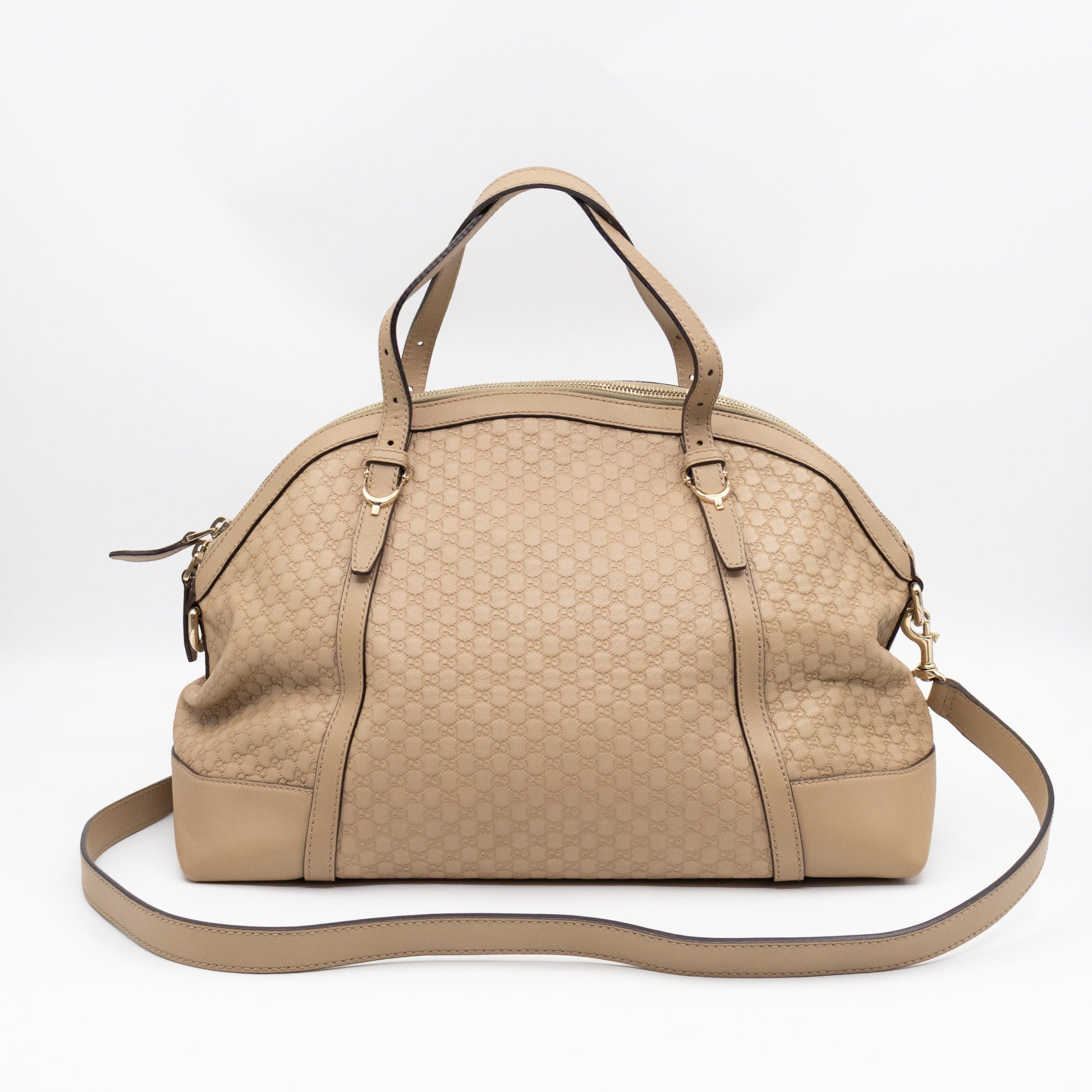 Gucci Leather Top Handle Shoulder Bag