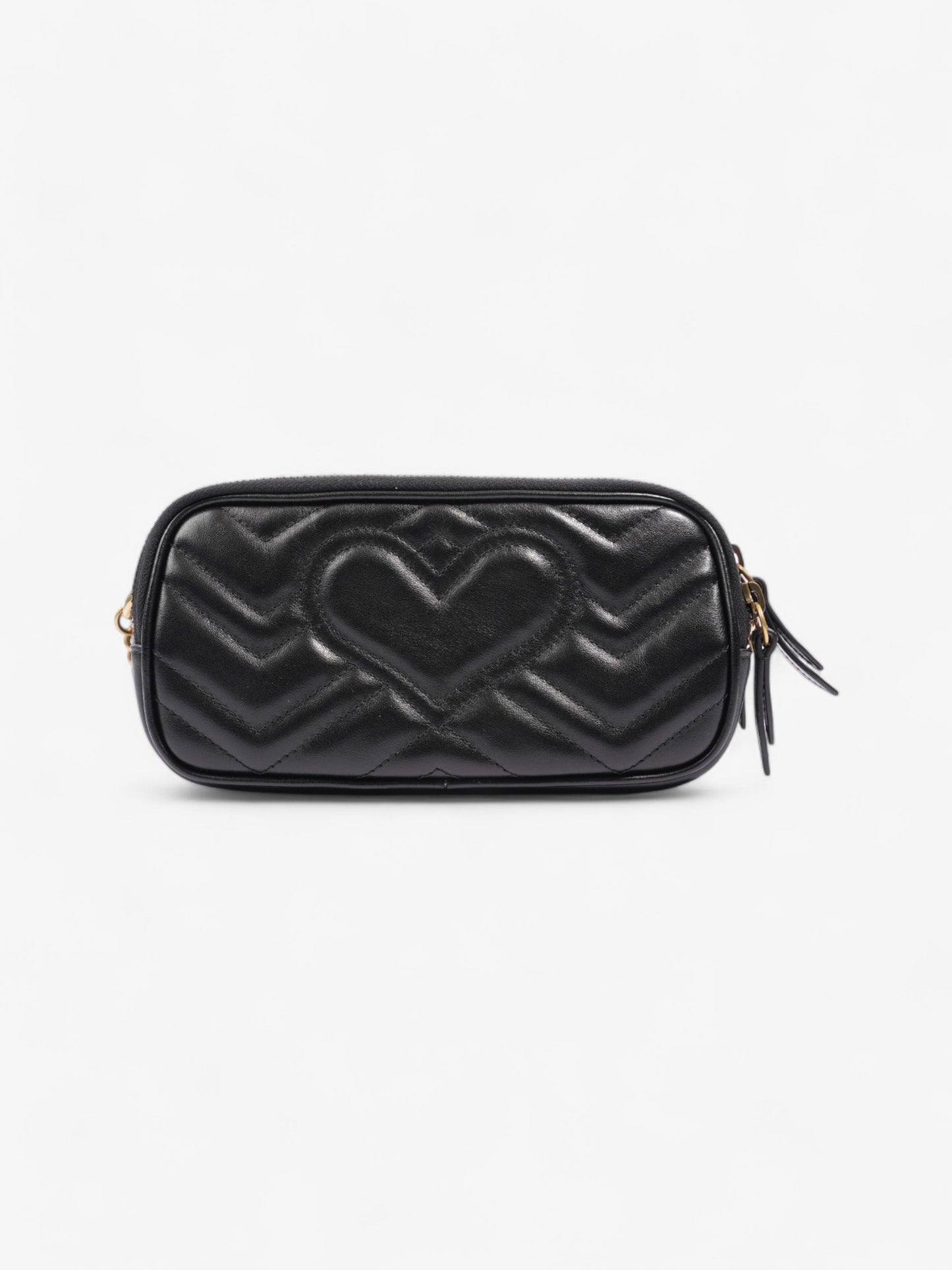 Gucci marmont bag Black Leather