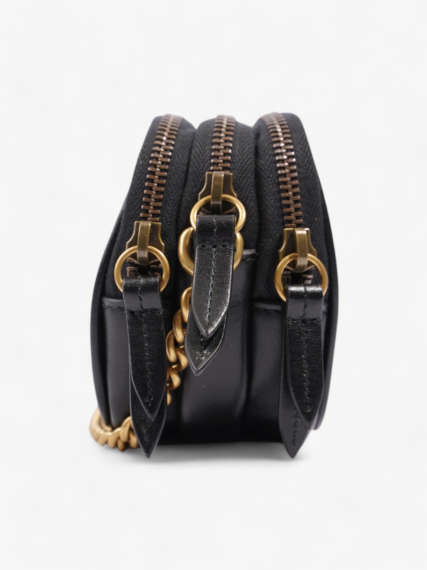 Gucci marmont bag Black Leather