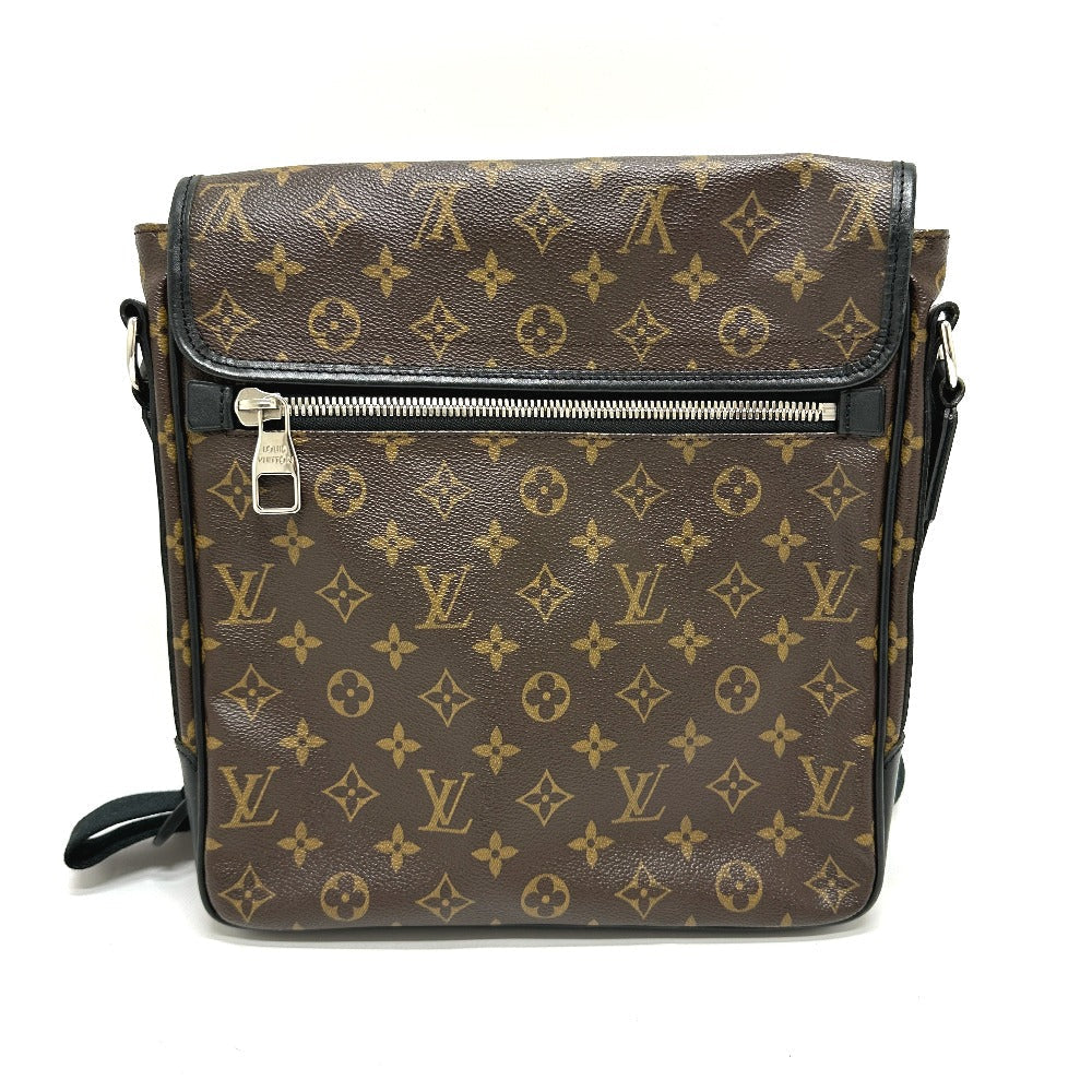 LOUIS VUITTON Shoulder Bag Monogram macacer canvas Brown Monogram macacer Bus MM mens