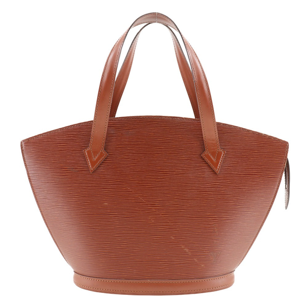 LOUIS VUITTON Handbag Epi Leather Brown Sun jack Women