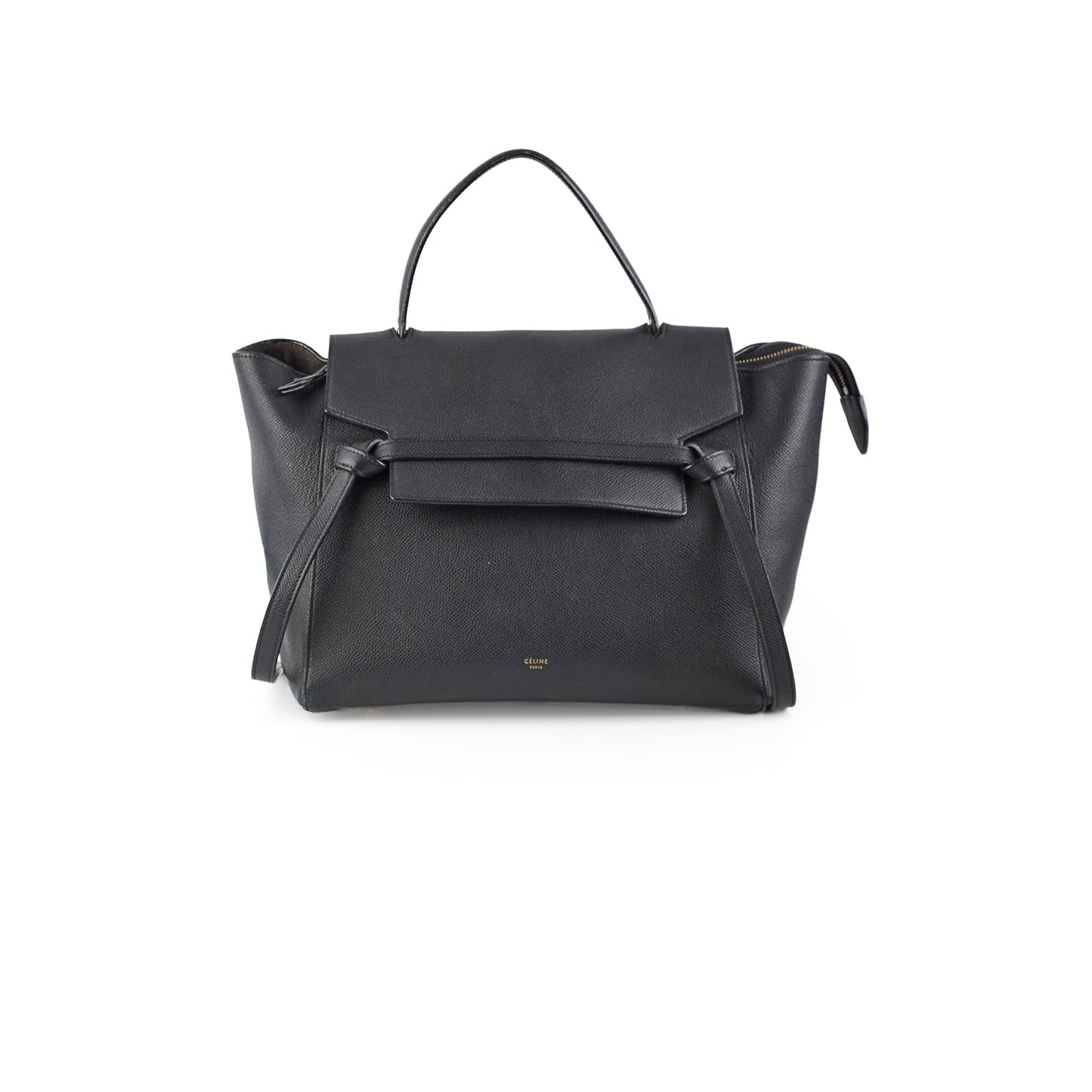 Luxury CELINE Mini Belt Black Bag