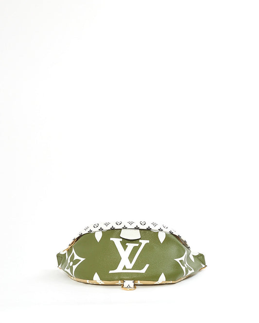 Louis Vuitton Green Monogram Giant Coated Canvas Bum Bag