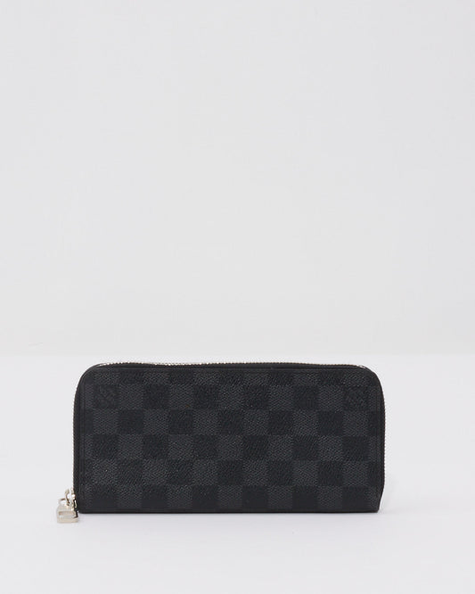 Louis Vuitton Damier Graphite Zip Around Long Wallet