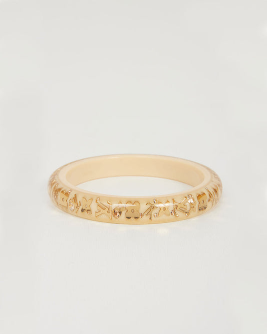 Louis Vuitton Monogram Narrow Inclusion Bracelet
