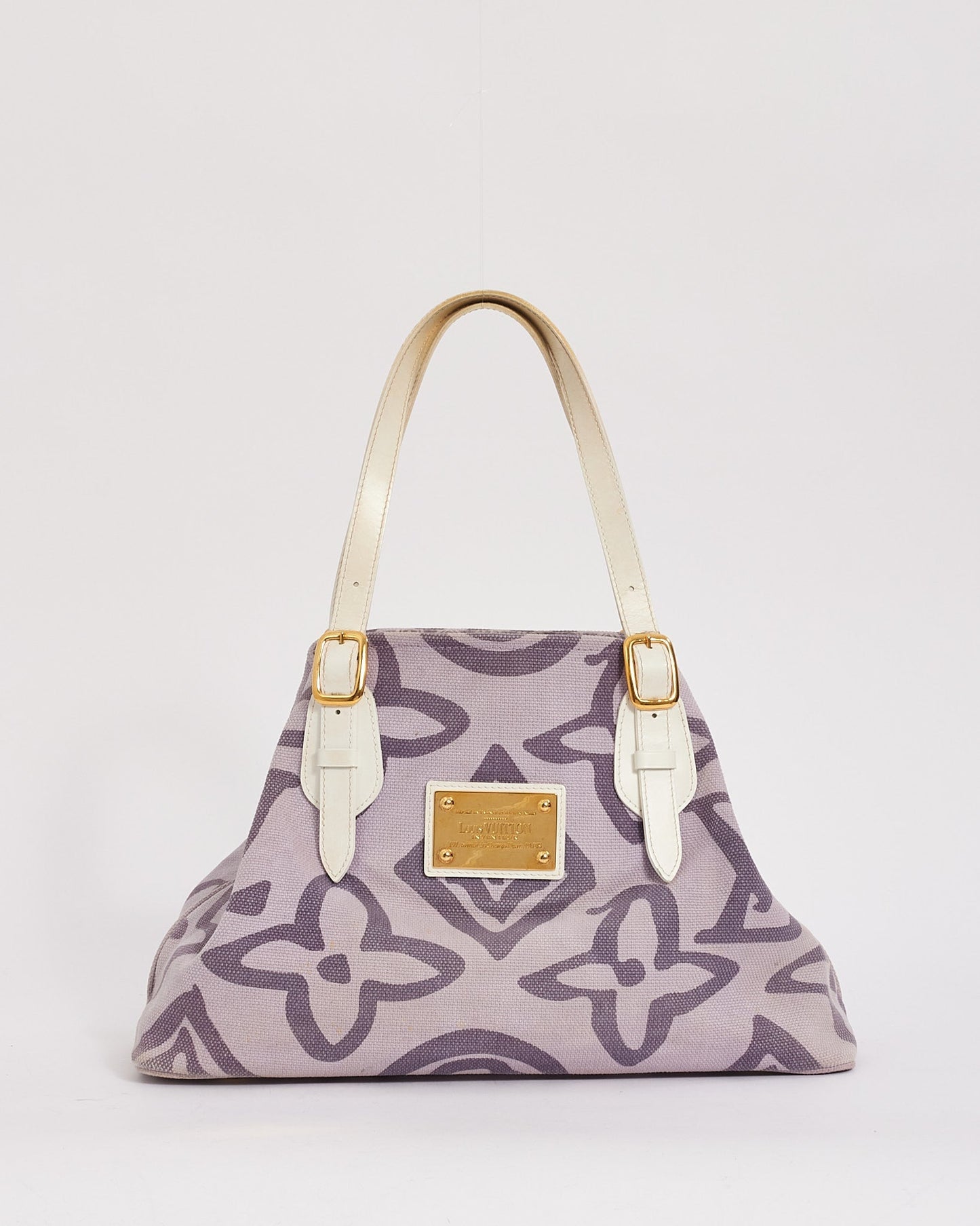 Louis Vuitton Purple Canvas Large Monogram Tahitienne Cabas GM