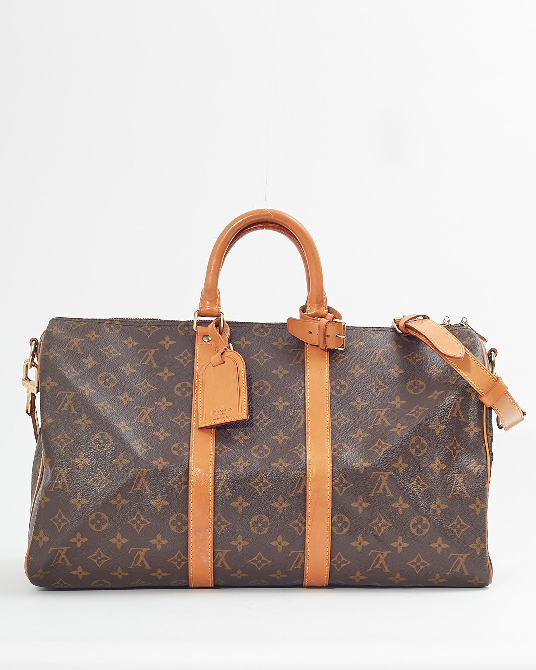 Louis Vuitton Monogram Canvas Keepall 45 Bandouliere Bag