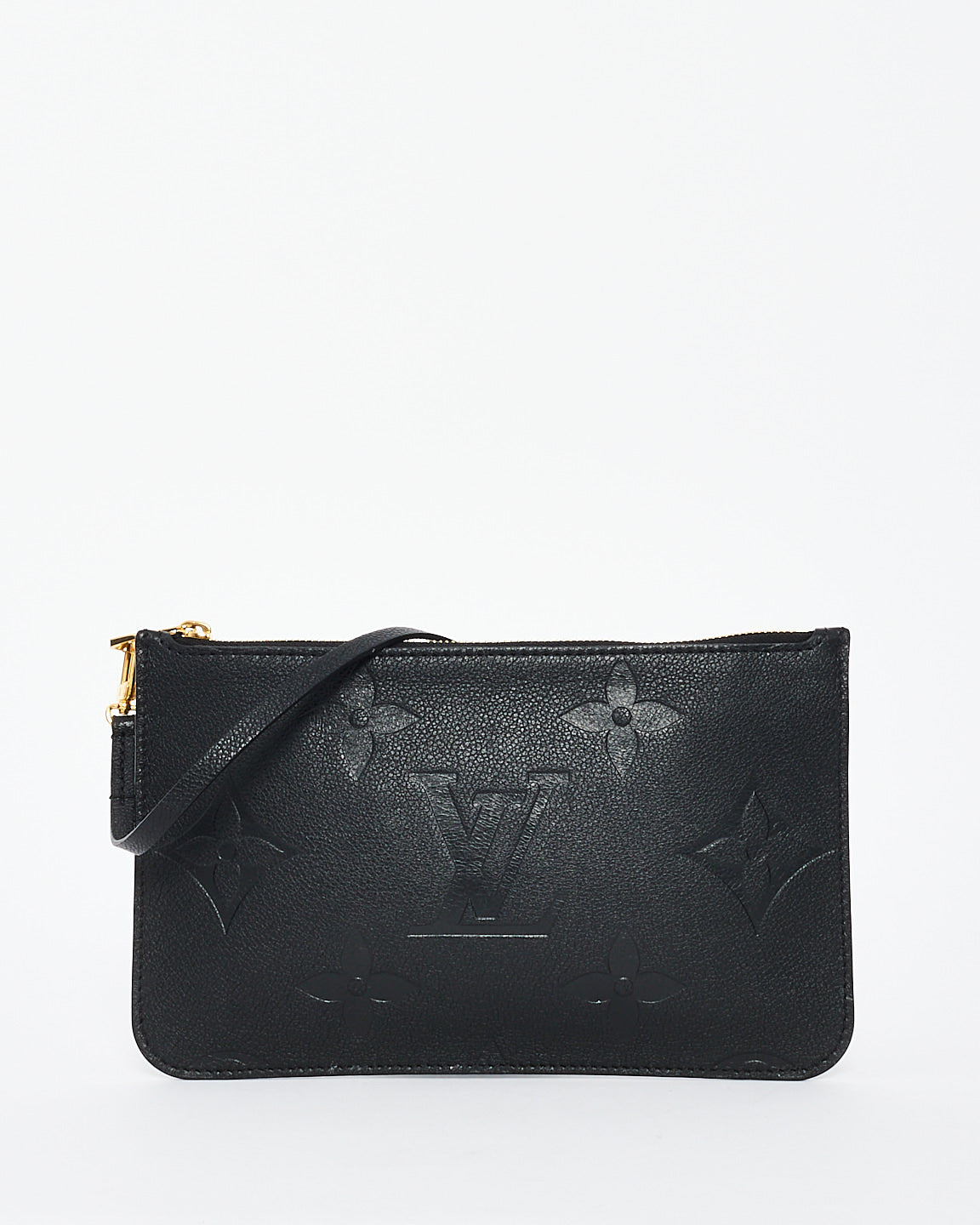 Louis Vuitton Black Empreinte Wristlet Pouch