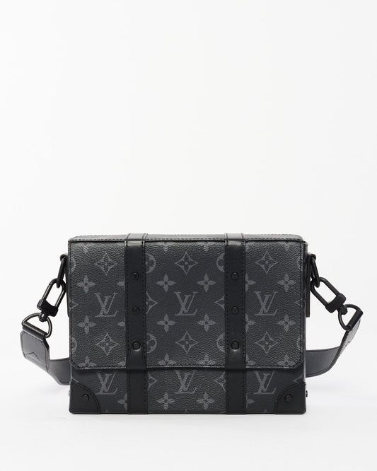 Louis Vuitton Eclipse Monogram Canvas Soft Trunk Flap Crossbody Bag