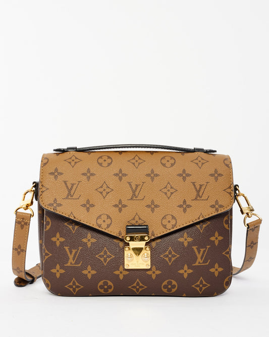 Louis Vuitton Reverse Monogram Canvas Pochette Metis
