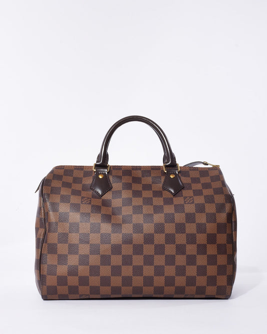 Louis Vuitton Damier Ebene Coated Canvas