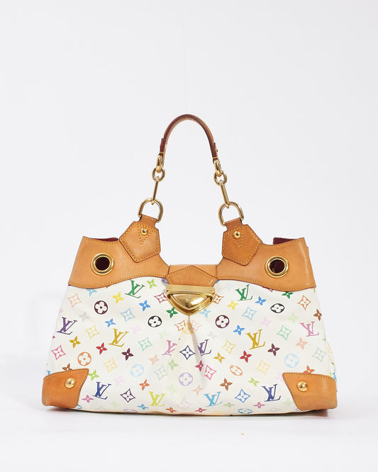 Louis Vuitton White Monogram Multicolore Ursula Bag