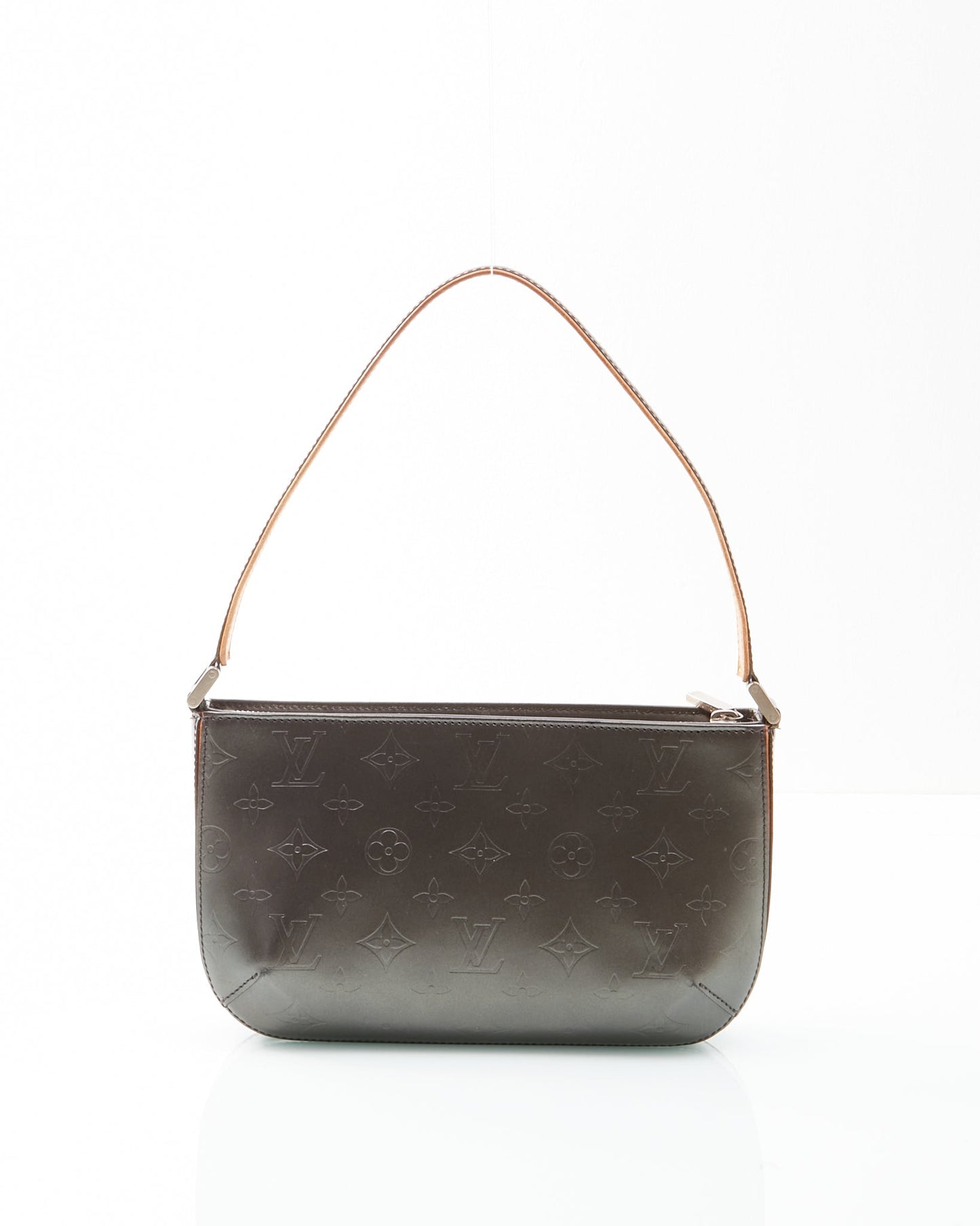 Louis Vuitton Grey Metallic Matt Fowler Monogram Shoulder Bag