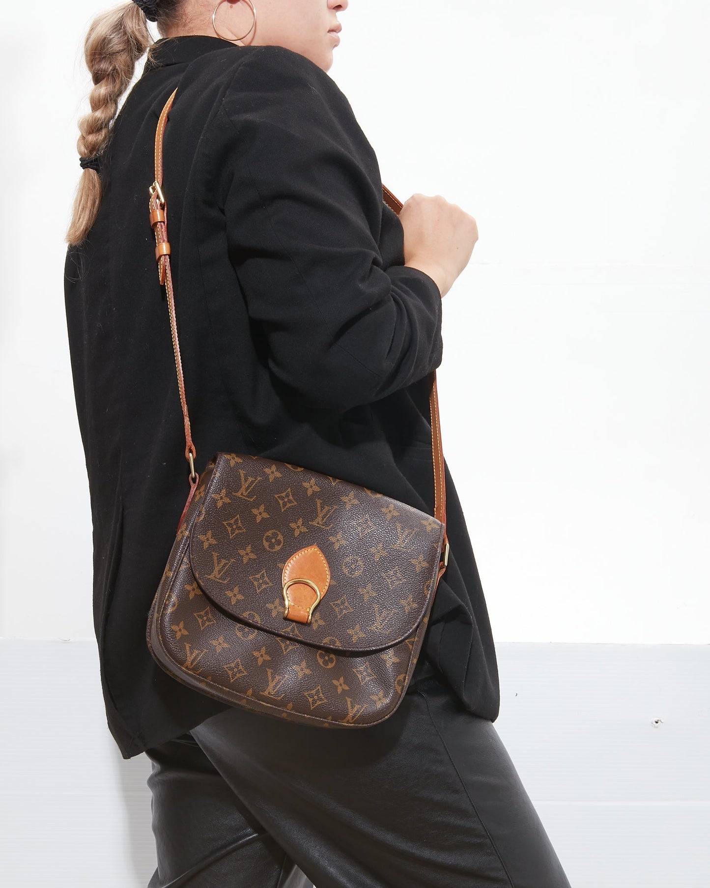 Louis Vuitton Monogram St Cloud MM Shoulder Bag
