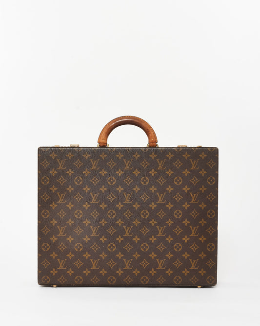Louis Vuitton Monogram Coated Canvas Trunk Briefcase