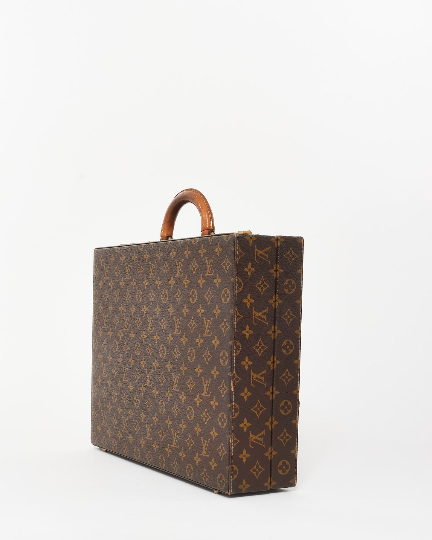 Louis Vuitton Monogram Coated Canvas Trunk Briefcase