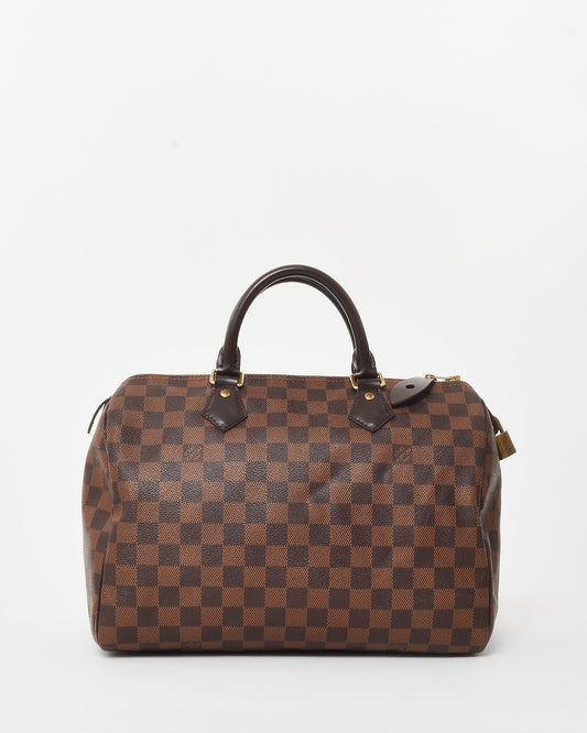 Louis Vuitton Damier Ebene Coated Canvas Bag