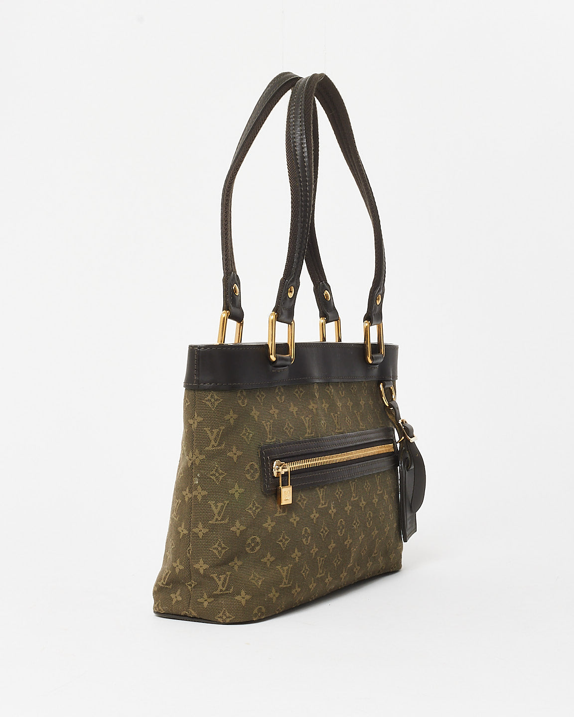 Louis Vuitton Green Monogram Canvas Mini Lin Sac Lucille PM