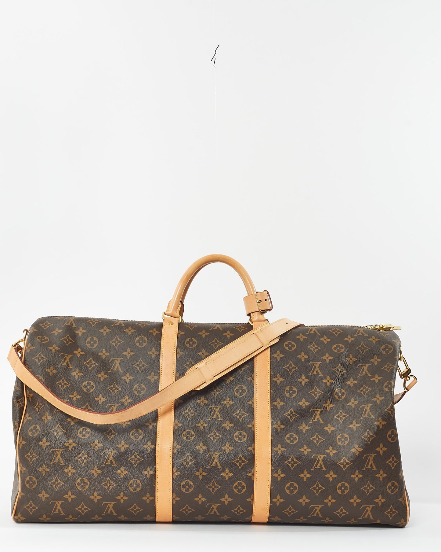 Louis Vuitton Monogram Canvas Keepall Bandoulière 60 Duffle Bag