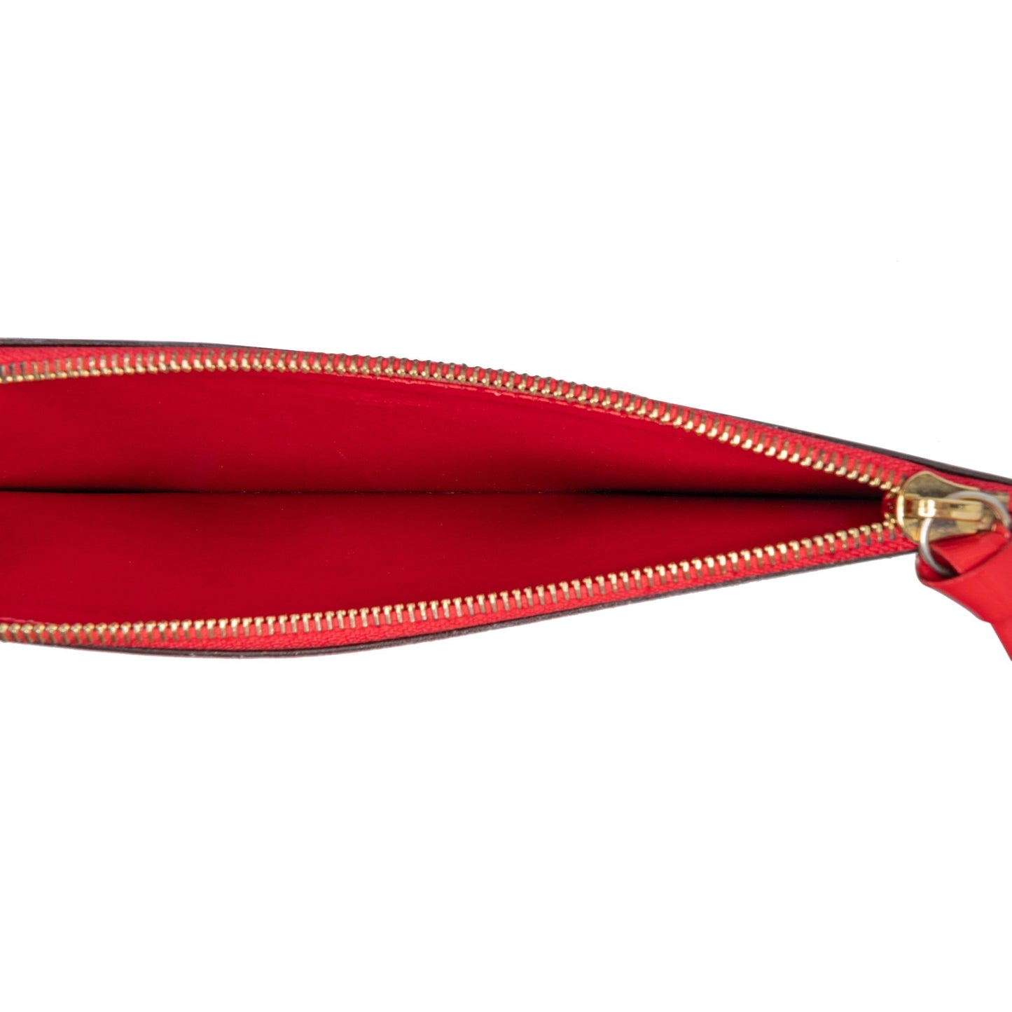Red Louis Vuitton Monogram Vernis Pochette Felicie Crossbody Bag