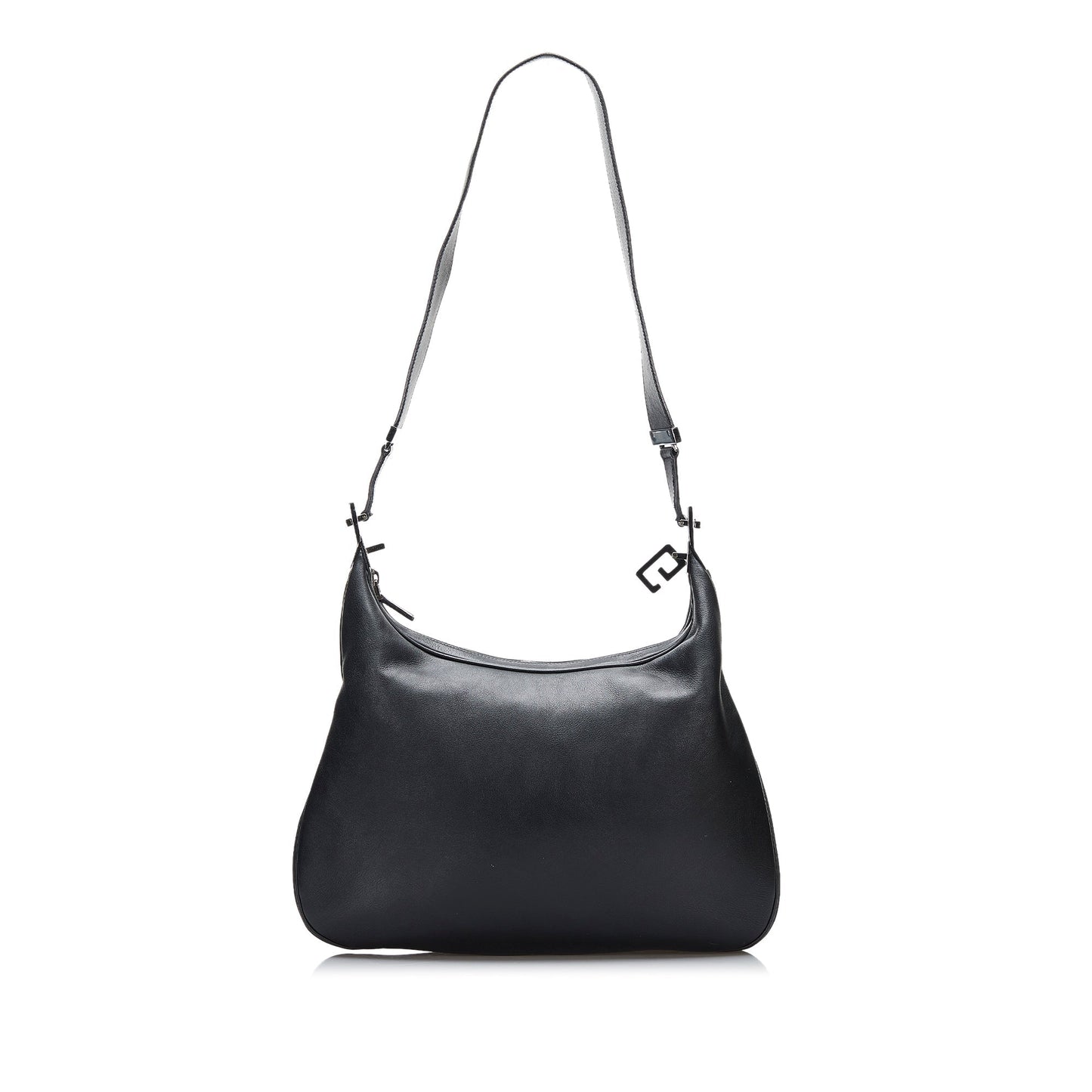 Gucci Black Leather Shoulder Bag Style 2
