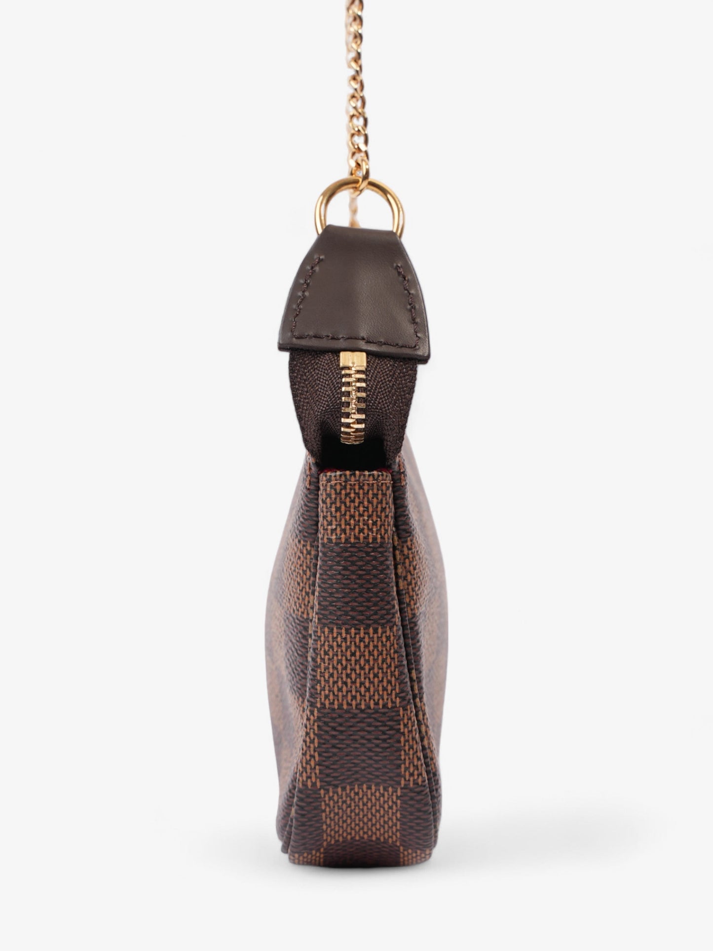  Louis Vuitton Mini Pochette Accessoires Damier Ebene Coated Canvas