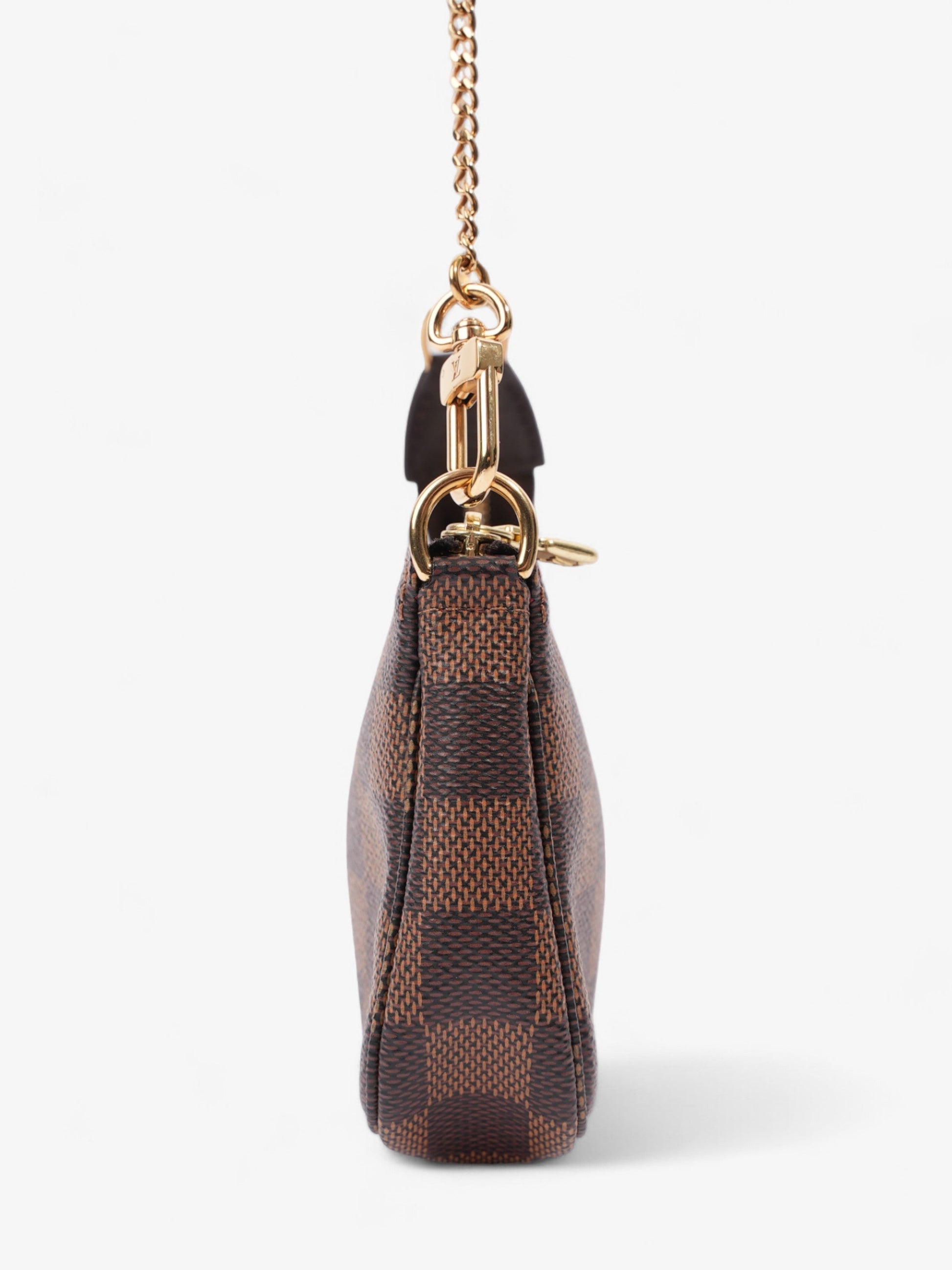  Louis Vuitton Mini Pochette Accessoires Damier Ebene Coated Canvas