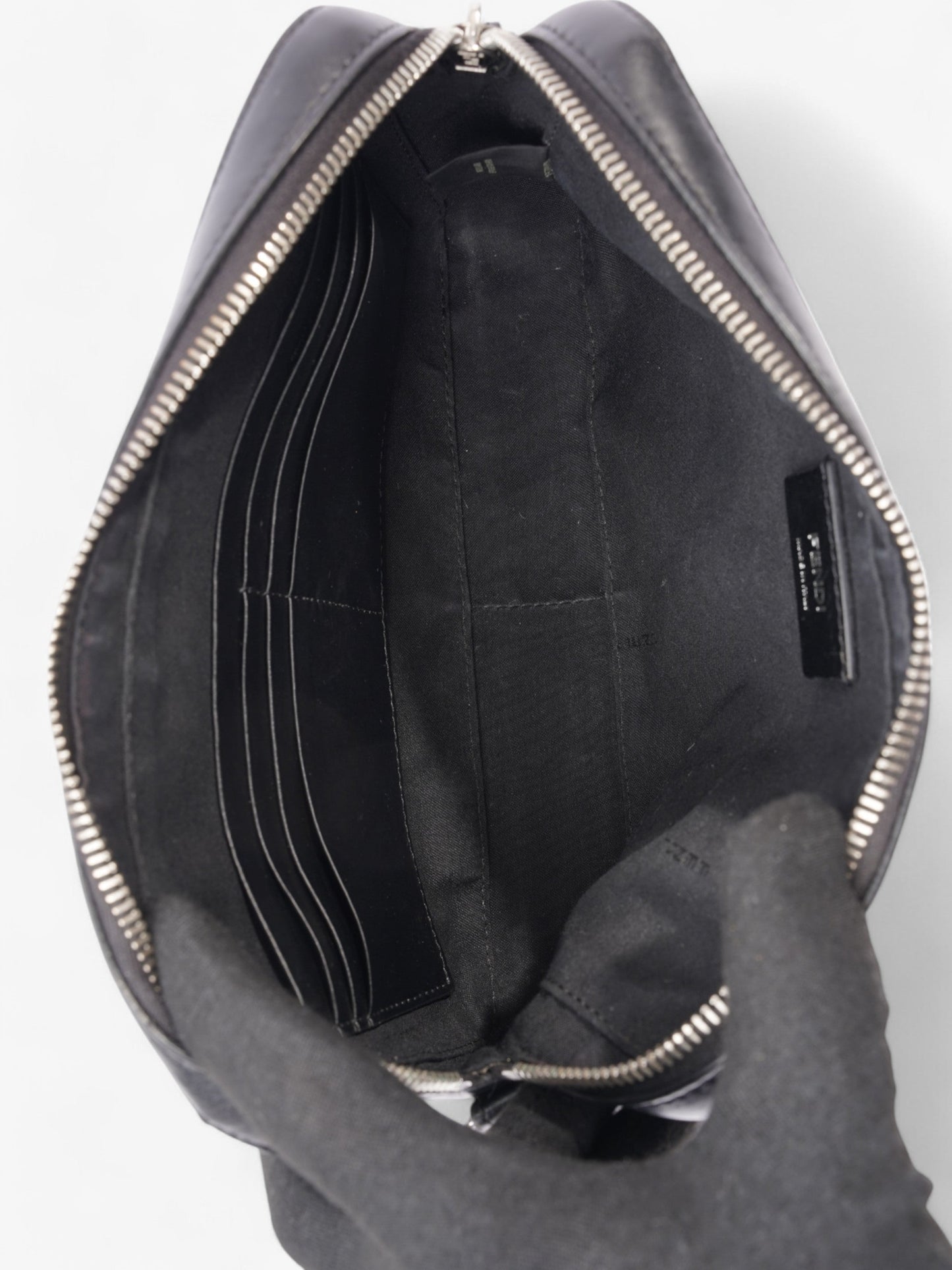 Fendi Zucca Shoulder Bag Brown / Tobacco Canvas