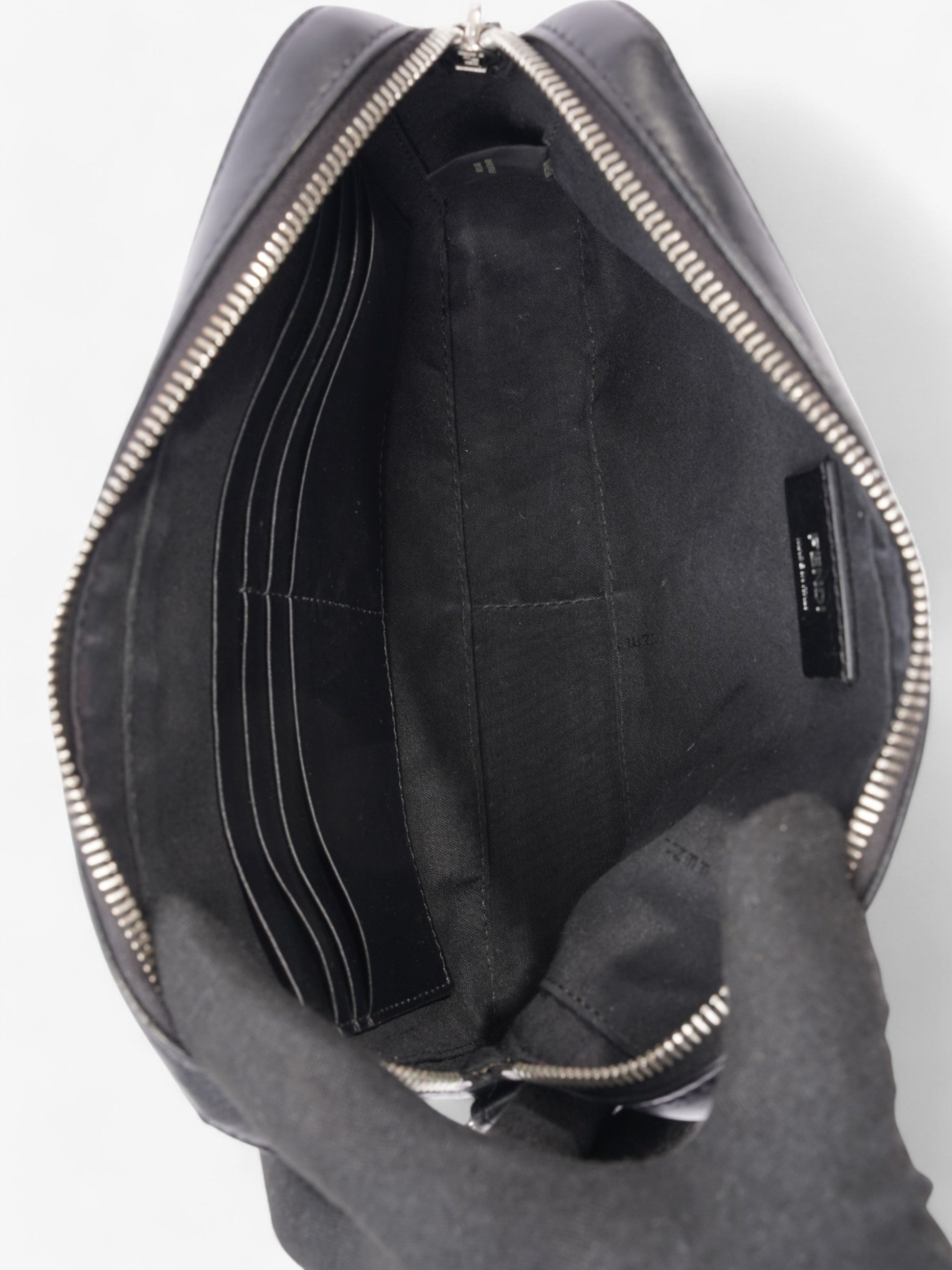 Fendi Zucca Shoulder Bag Brown / Tobacco Canvas