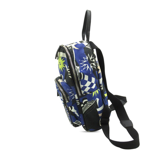 CHANEL CC Cruise Print Canvas Backpack