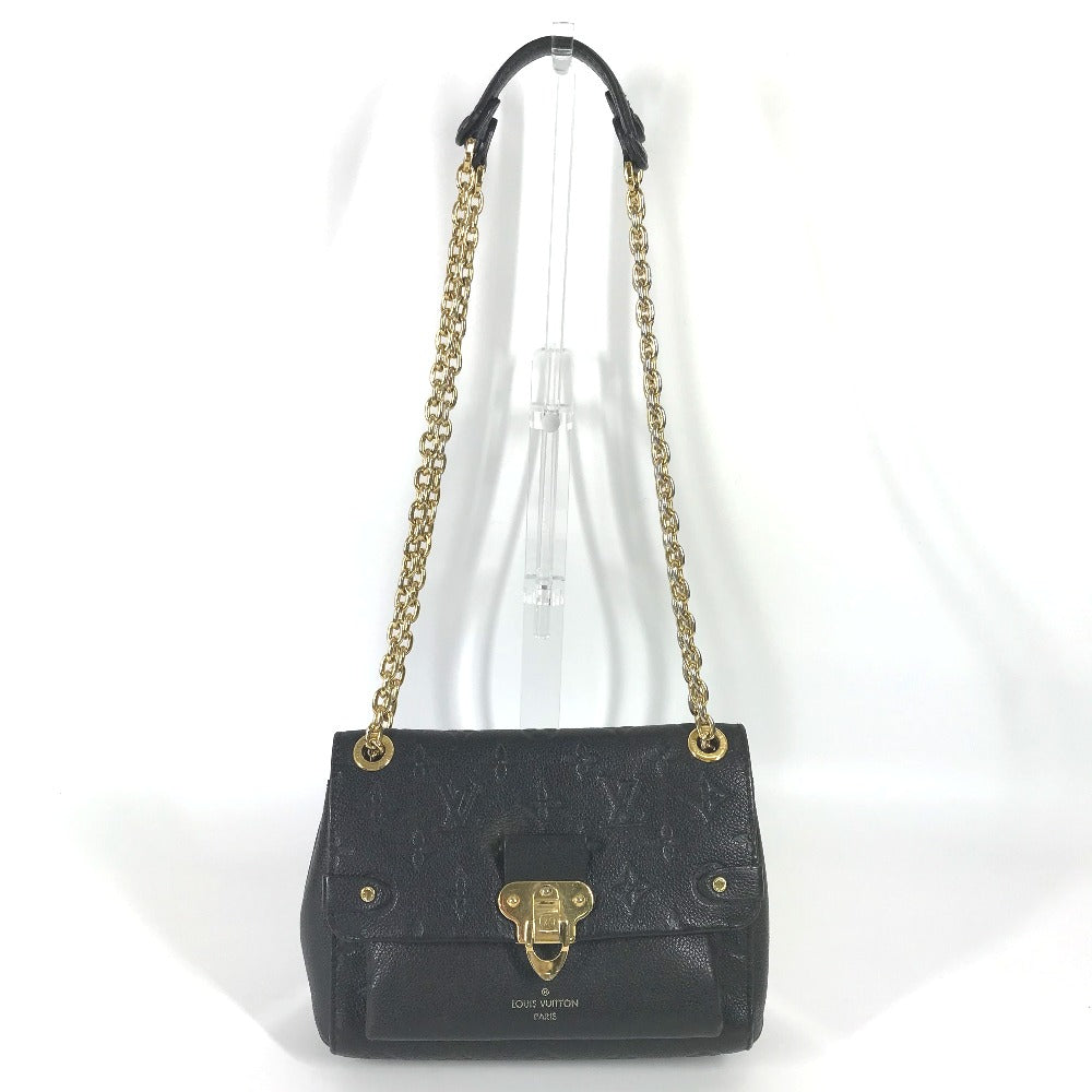 LOUIS VUITTON Shoulder Bag Monogram Ann Platt Leather black Monogram Ann Platt Vavan BB