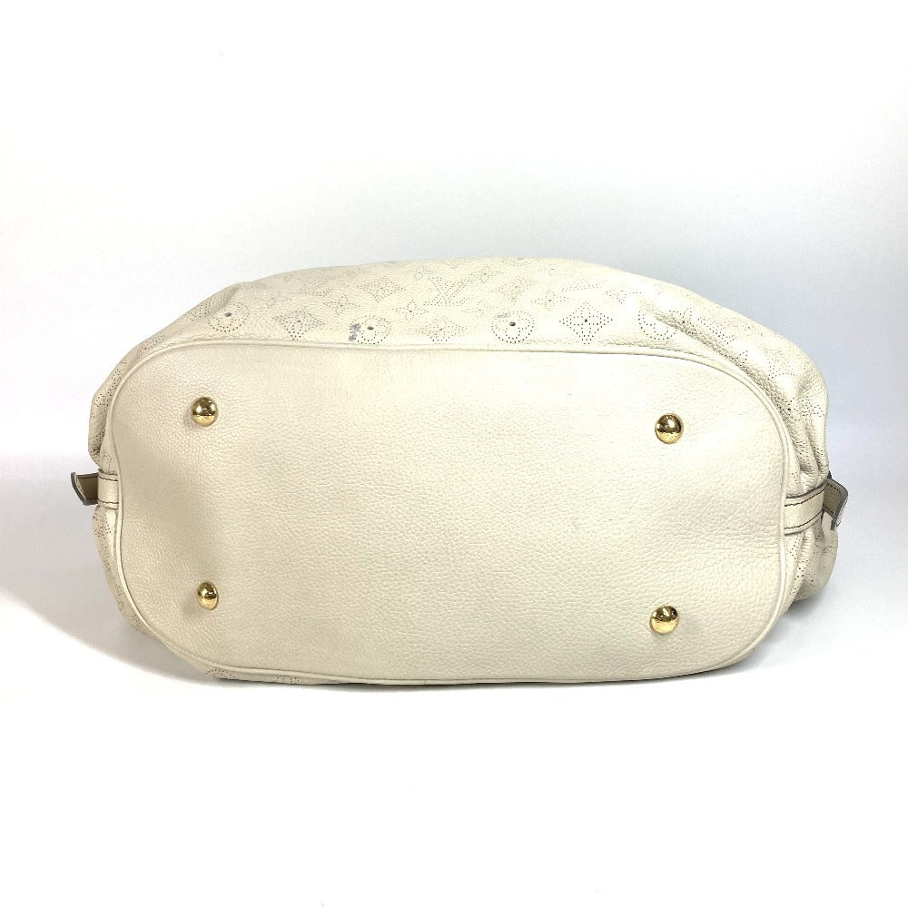 LOUIS VUITTON Shoulder Bag monogram mahina leather Beige type Monogram Mahina XL