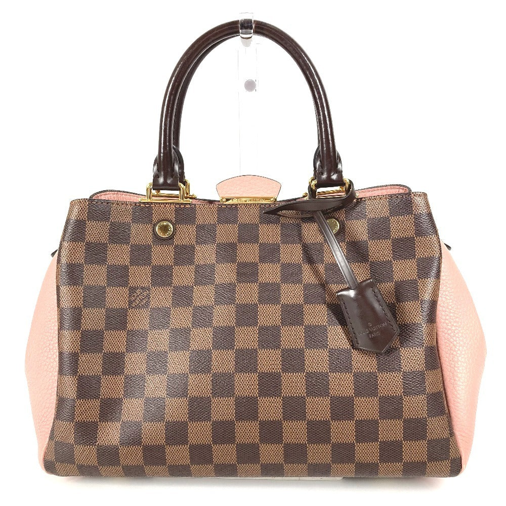 LOUIS VUITTON Handbag Damier canvas pink Damier Brittany