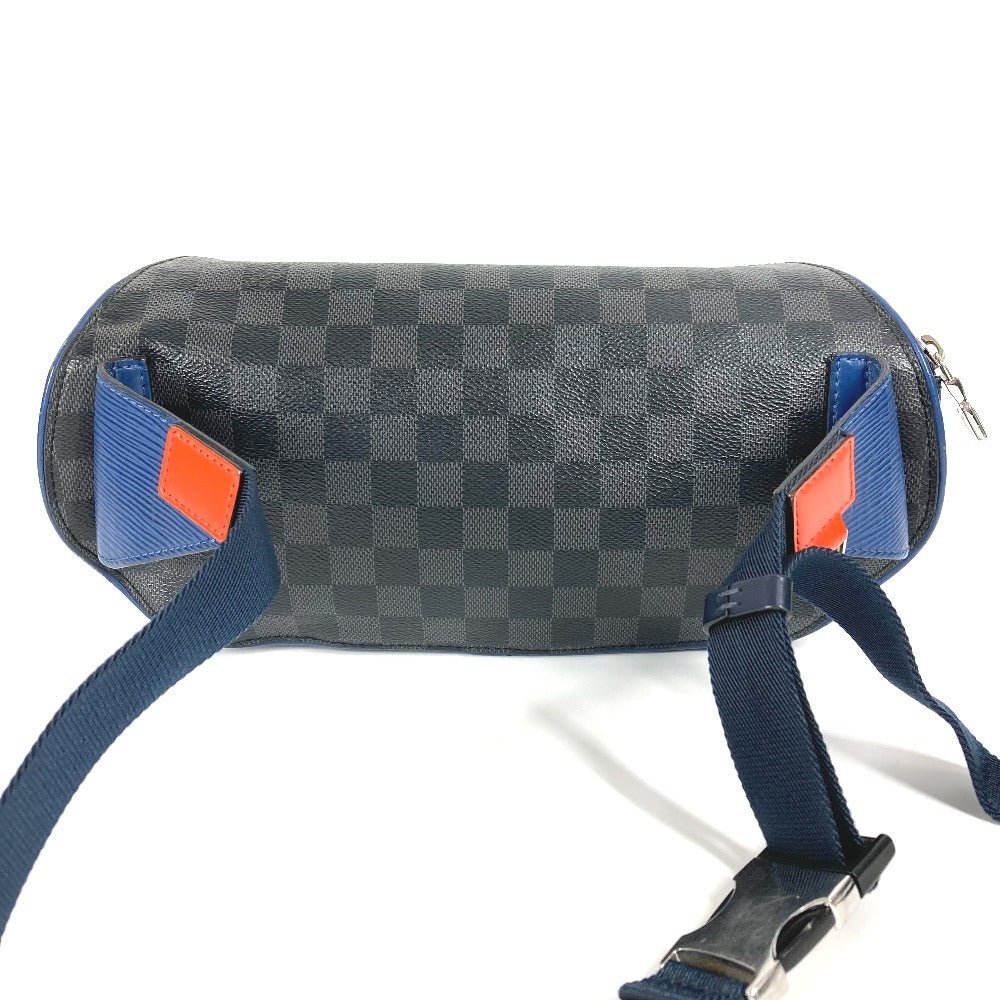 LOUIS VUITTON Sling bag Damier Graphite Canvas, Epi Leather Navy Damier Graffit Epi Bum bag