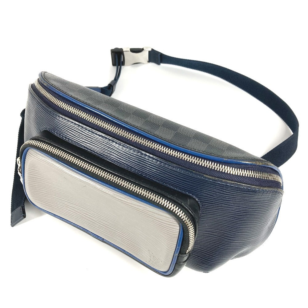 LOUIS VUITTON Sling bag Damier Graphite Canvas, Epi Leather Navy Damier Graffit Epi Bum bag