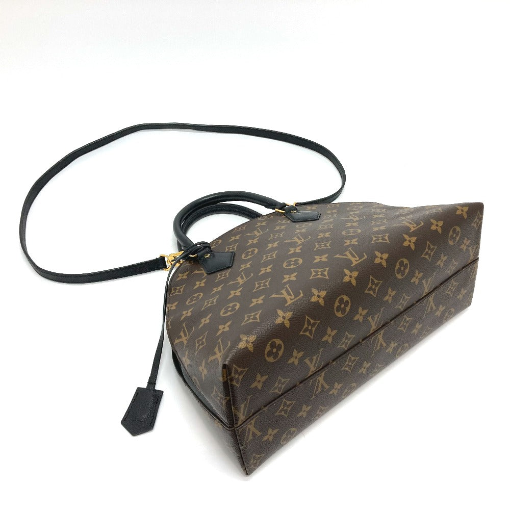 LOUIS VUITTON Handbag Monogram canvas Brown Monogram Almine toe bag Women