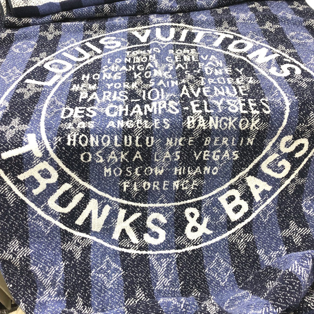 LOUIS VUITTON towel cotton blue Monogram TRUNKS�•BAGS unisex(Unisex)
