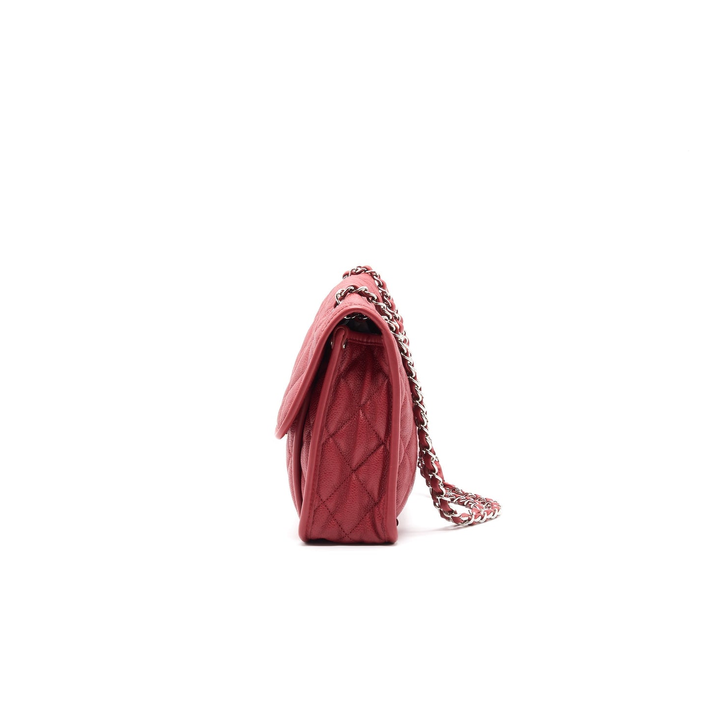 Chanel Cavier Flap Bag Red