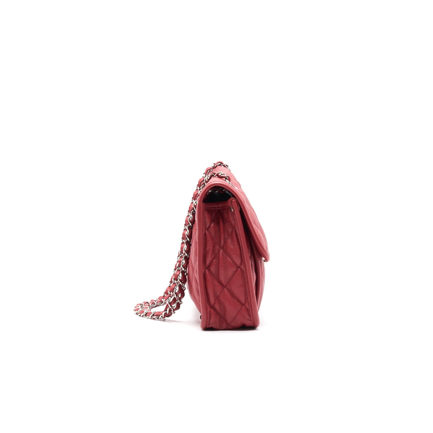 Chanel Cavier Flap Bag Red