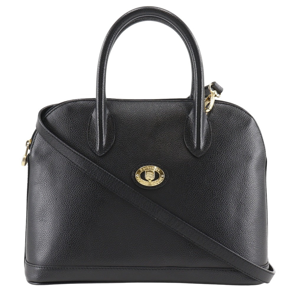 Burberry Leather 2WAY Shoulder Handbag