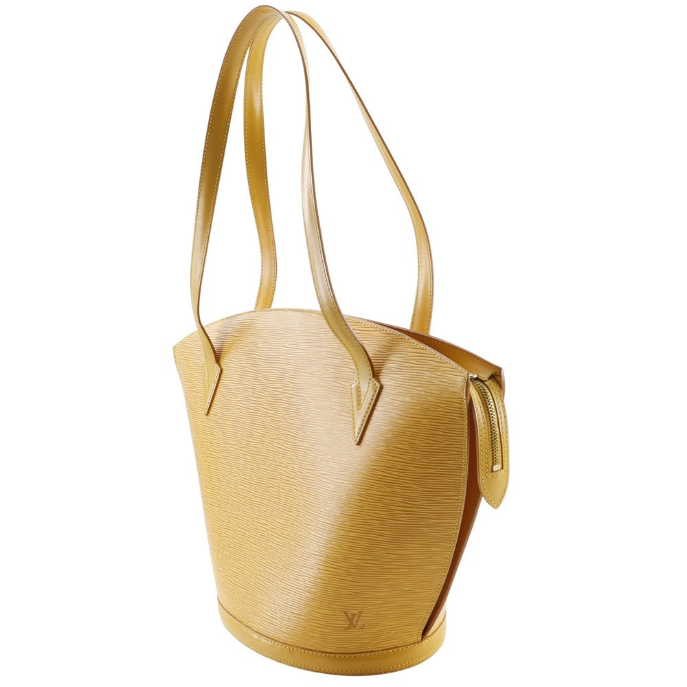  LOUIS VUITTON Tote Bag Epi Leather yellow Sunjack shopping
