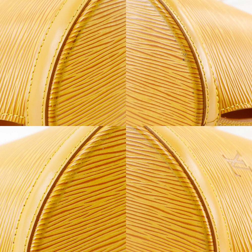  LOUIS VUITTON Tote Bag Epi Leather yellow Sunjack shopping