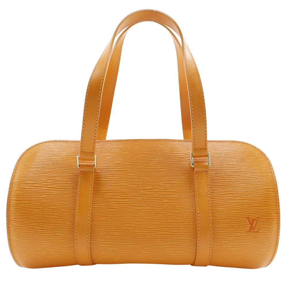 LOUIS VUITTON Handbag Epi Leather Orange Suflo Women