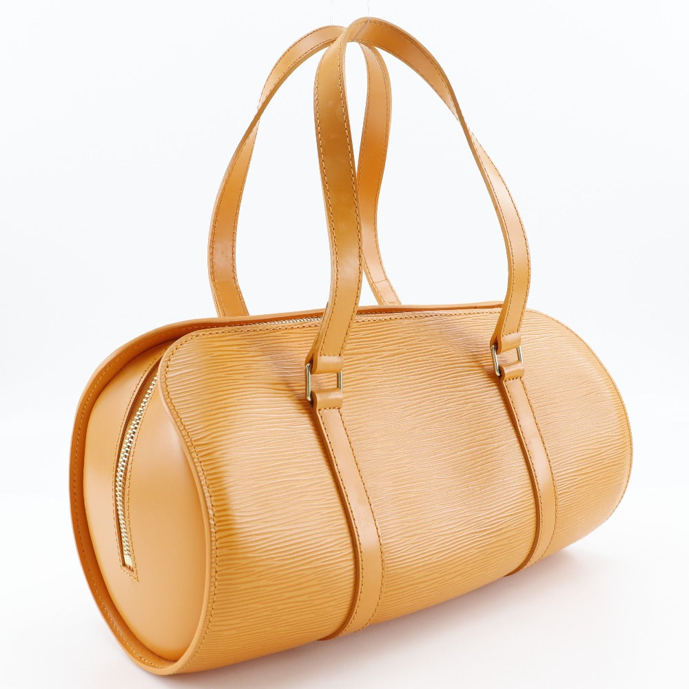 LOUIS VUITTON Handbag Epi Leather Orange Suflo Women