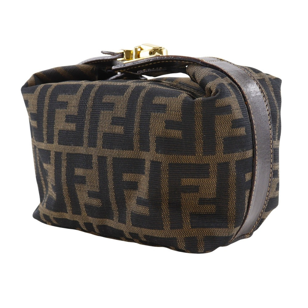 Fendi Zucca Nylon Canvas Vanity Pouch