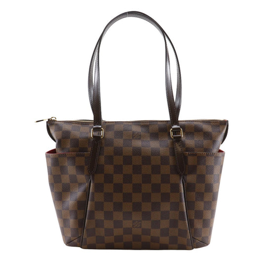 LOUIS VUITTON Tote Bag Damier canvas Brown Totally PM