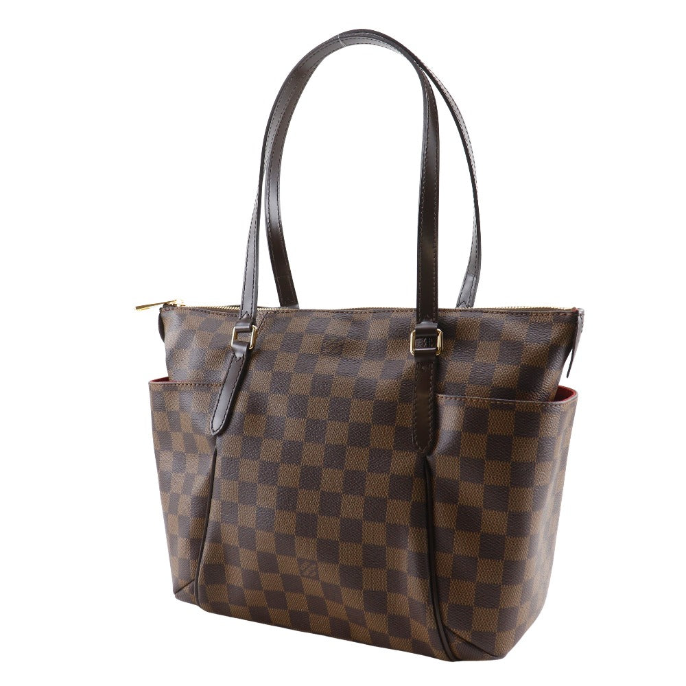 LOUIS VUITTON Tote Bag Damier canvas Brown Totally PM