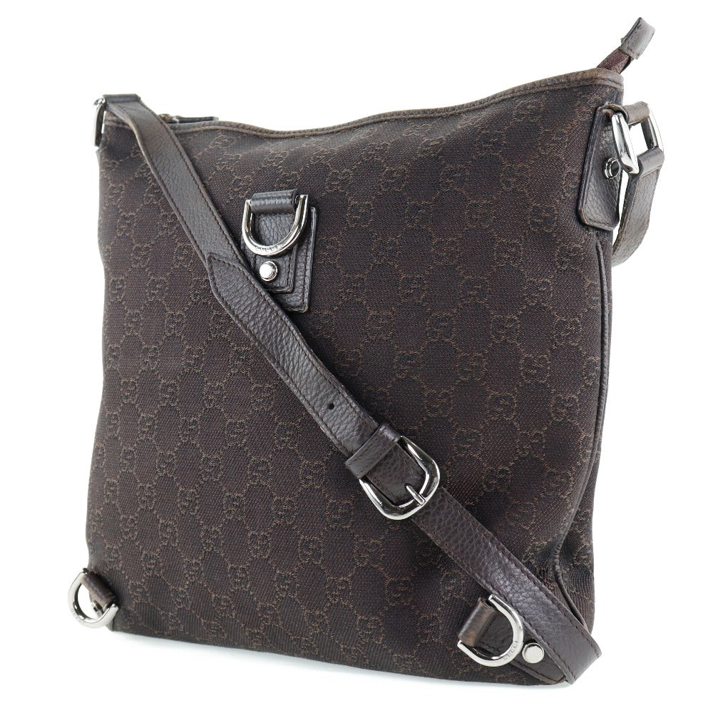 GUCCI Shoulder Bag 268642 GG canvas Brown Abbey Women